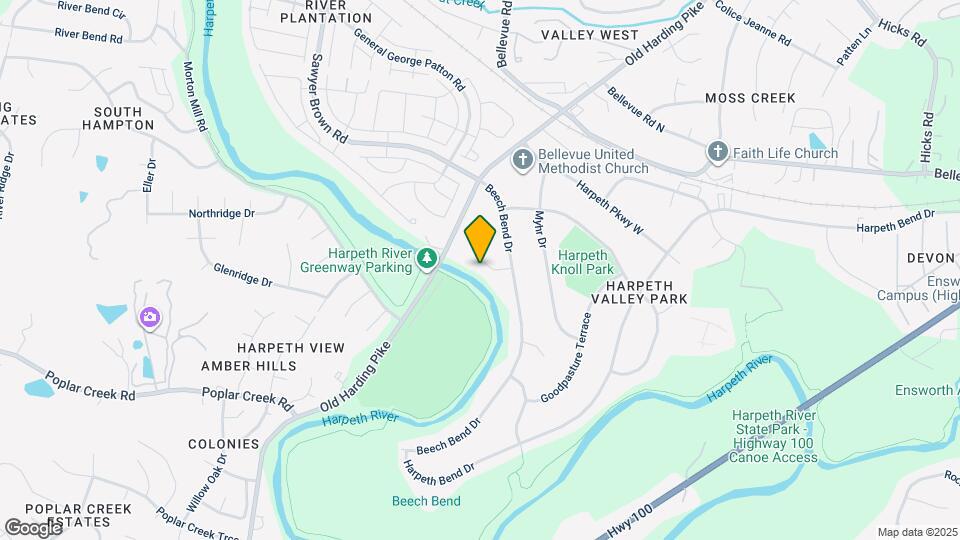 117 Beech Bend Ct Map and Location Details