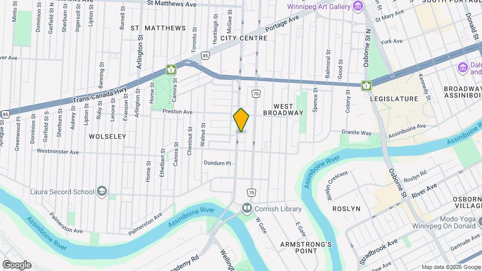 Westminster Housing Cooperative Map and Location Details