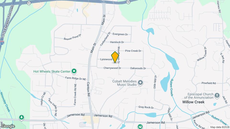 221 Cherrywood Dr Mapa y Detalles de la Ubicación