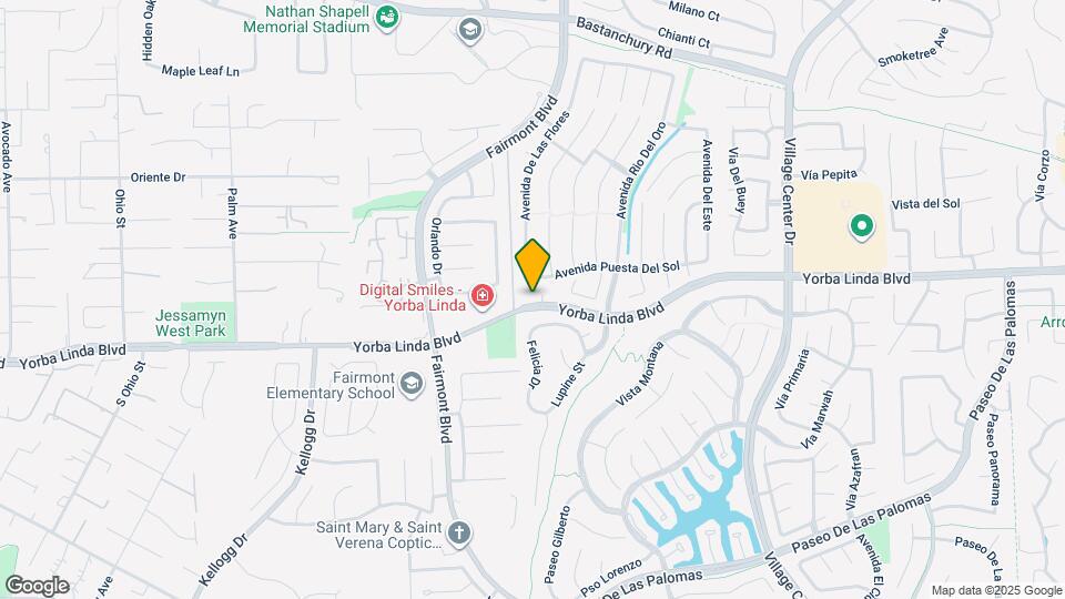 19901 Yorba Linda Blvd, Unit 13 Map and Location Details