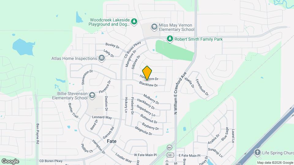 314 Blackhaw Dr Map and Location Details