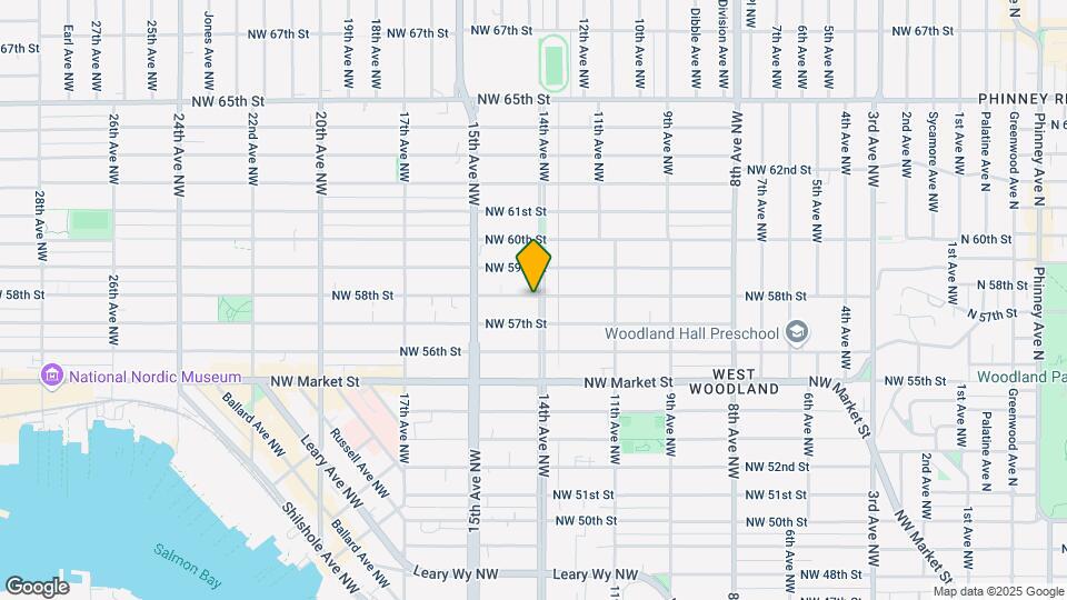 5717 14th Ave NW Map and Location Details