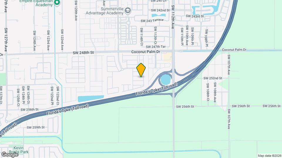 11417 SW 252nd Ter Map and Location Details