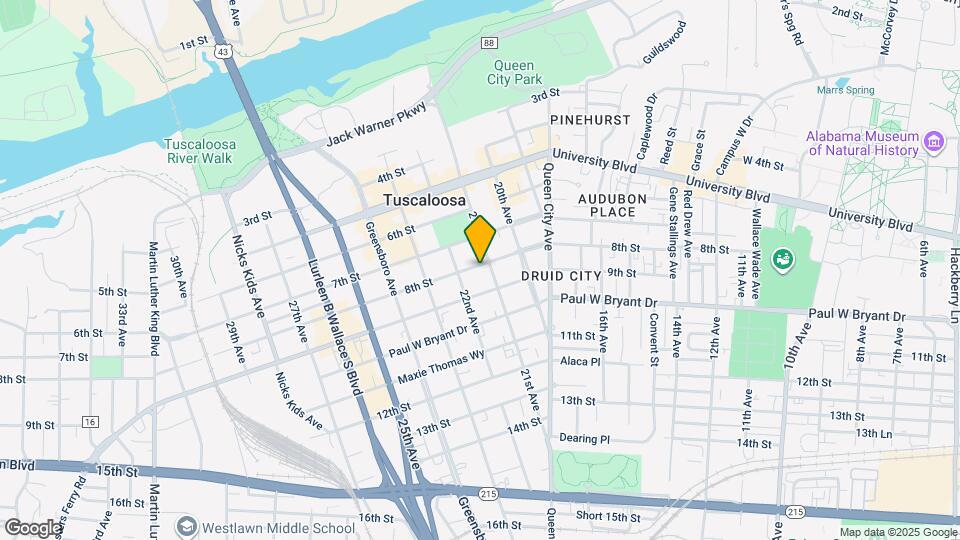 2115 8th St Map and Location Details