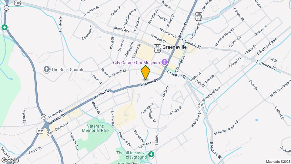 422 W Main St Mapa y Detalles de la Ubicación