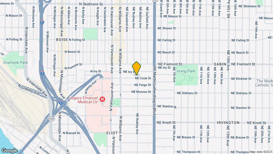 85 NE Cook St Mapa y Detalles de la Ubicación