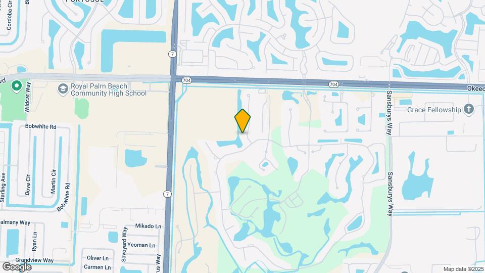 1743 Breakers Pointe Way Mapa y Detalles de la Ubicación