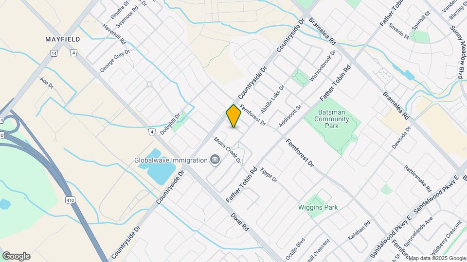 54 Gamson Cres Map and Location Details