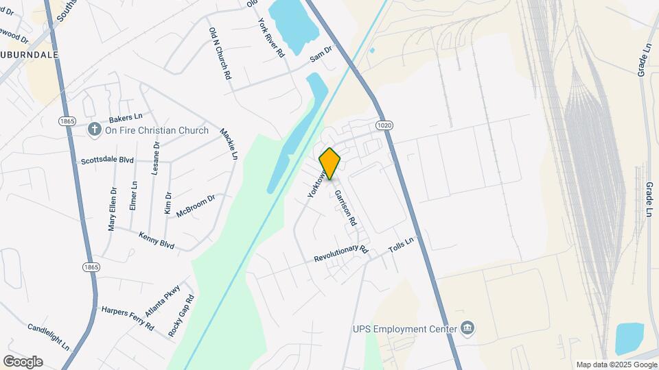7406 Garrison Rd Mapa y Detalles de la Ubicación