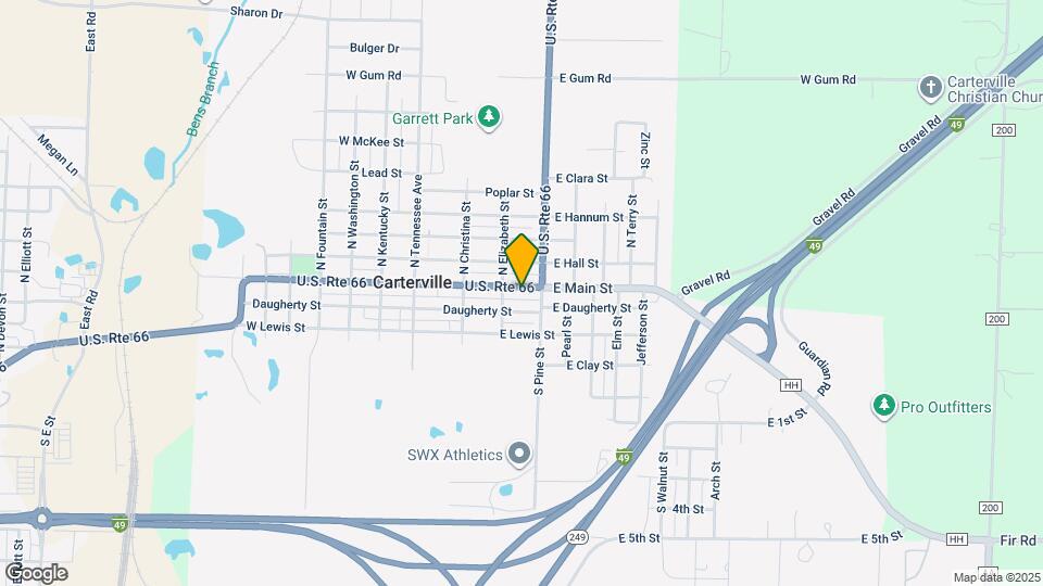 311 E Main St Map and Location Details