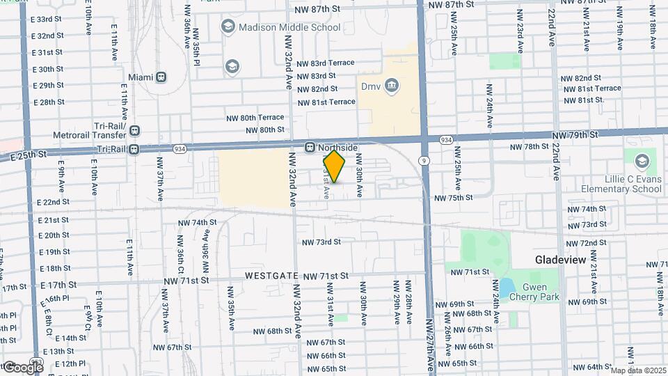 3070 NW 76th St Mapa y Detalles de la Ubicación