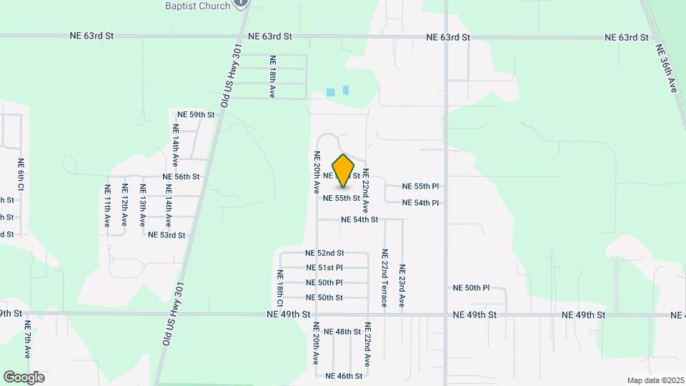 2101 NE 55th St Map and Location Details