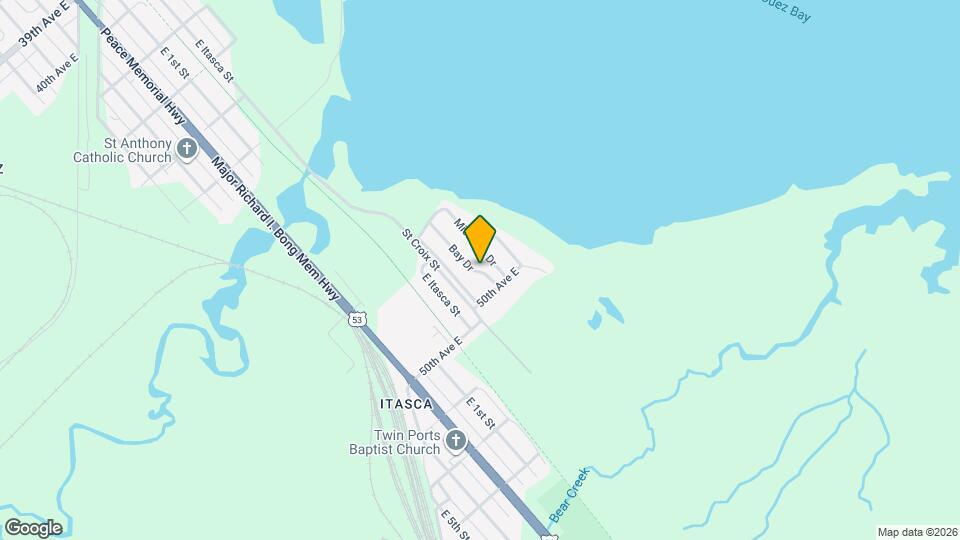 4923 Bay Dr Map and Location Details