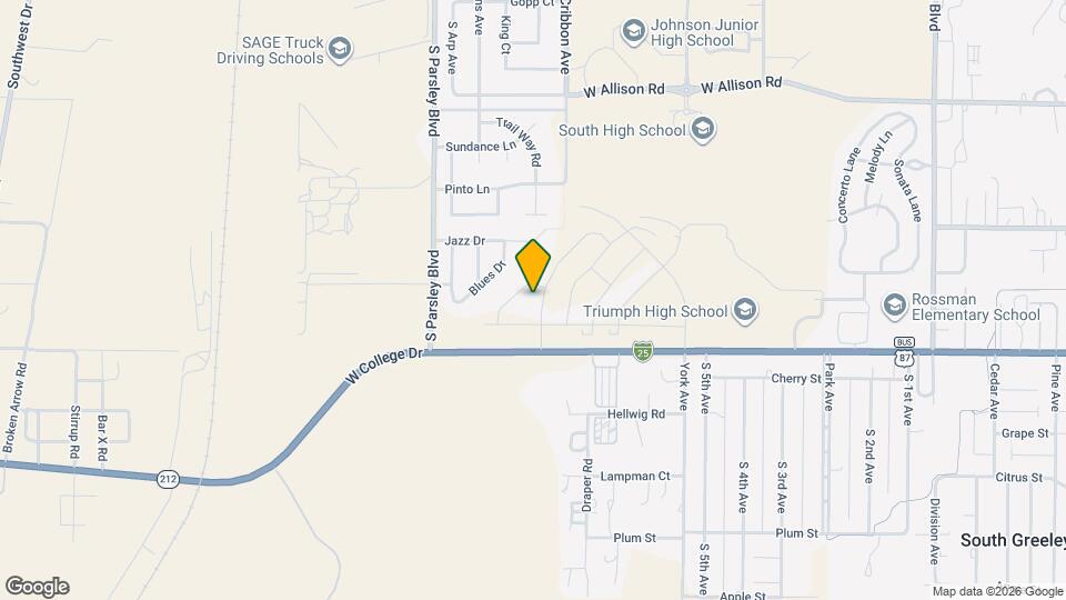 1638 Elsie Jean Trl Map and Location Details