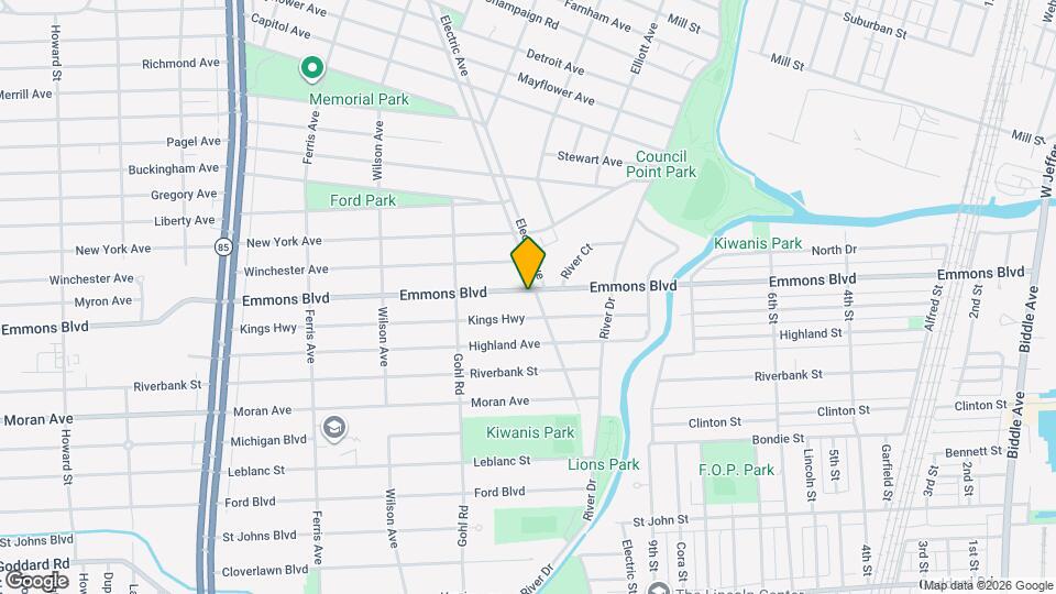 573 Emmons Blvd Map and Location Details