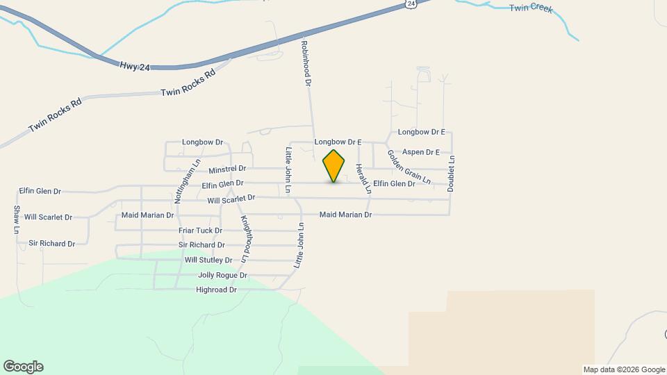 1014 Elfin Glen Dr Map and Location Details