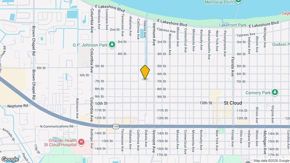 700 Dakota Ave Map and Location Details