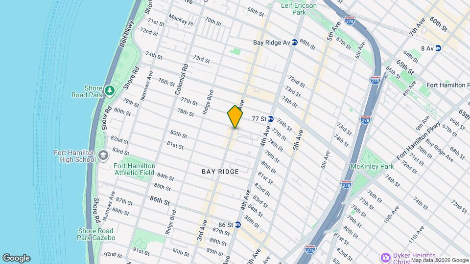 7807 3rd Ave Map and Location Details