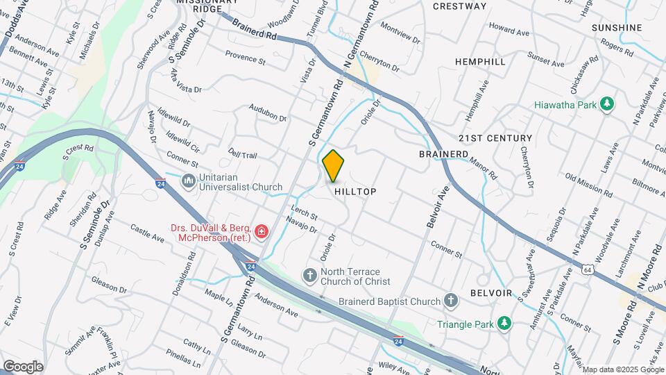 3613 Glendon Dr Map and Location Details