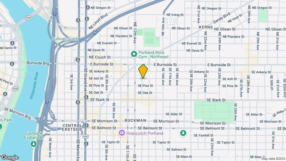 1304 SE Ash St Map and Location Details