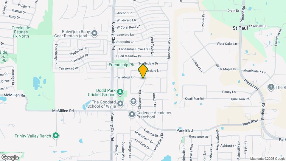 1412 Cheyenne Rd Map and Location Details