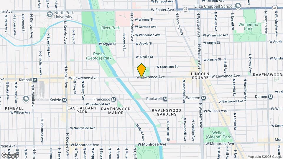 2731-2733 W Lawrence Ave Map and Location Details