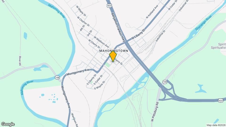 102 E Wabash Ave Mapa y Detalles de la Ubicación