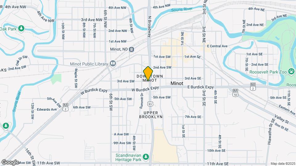 201 3rd Ave SW Mapa y Detalles de la Ubicación