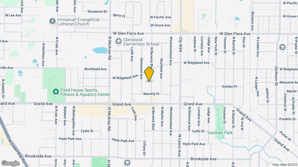 904 N Berwick Blvd Mapa y Detalles de la Ubicación