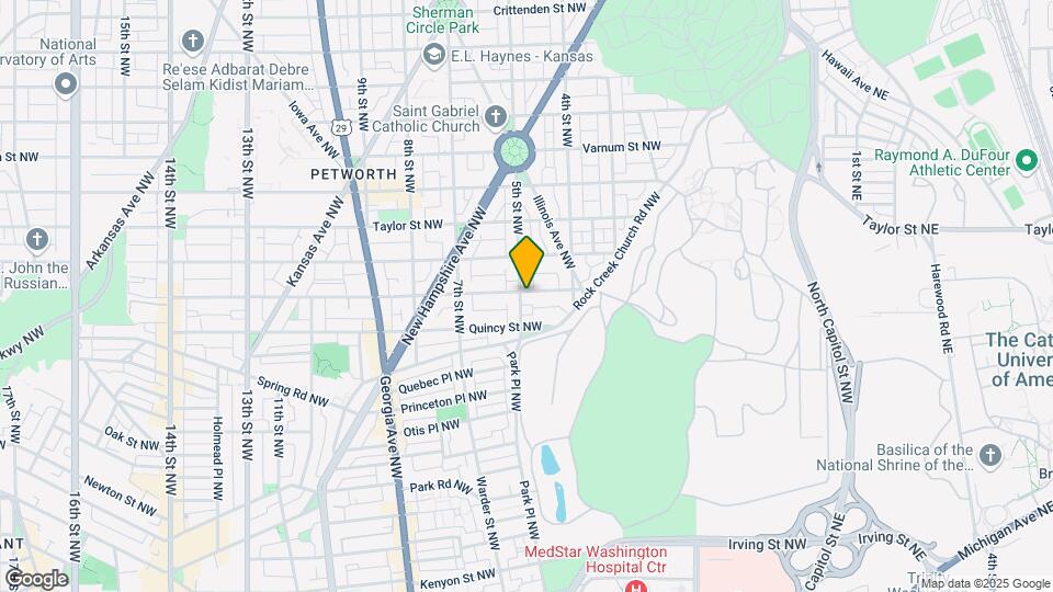 456 Randolph St NW Map and Location Details