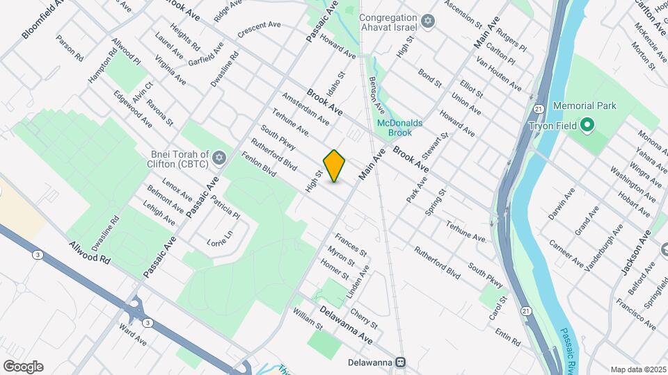 316 Rutherford Blvd Map and Location Details