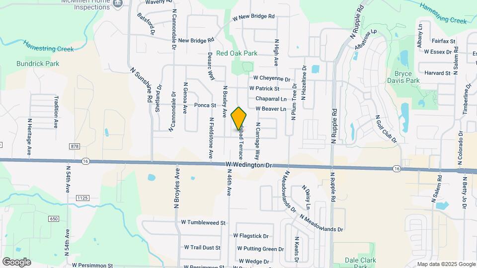 4532 W Franciscan Trail Mapa y Detalles de la Ubicación