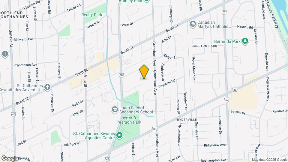 13 Meadowbrook Crescent Map and Location Details