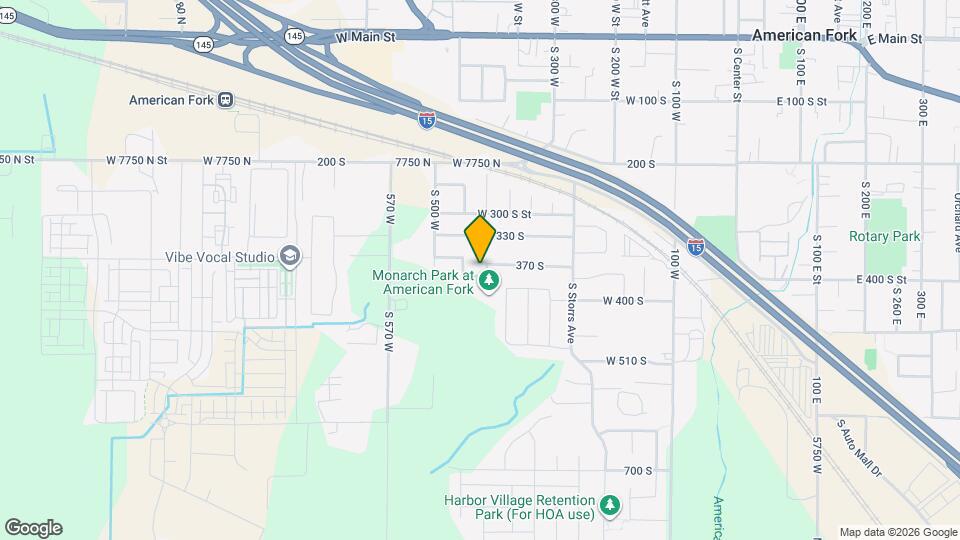 378 S 410 W Map and Location Details