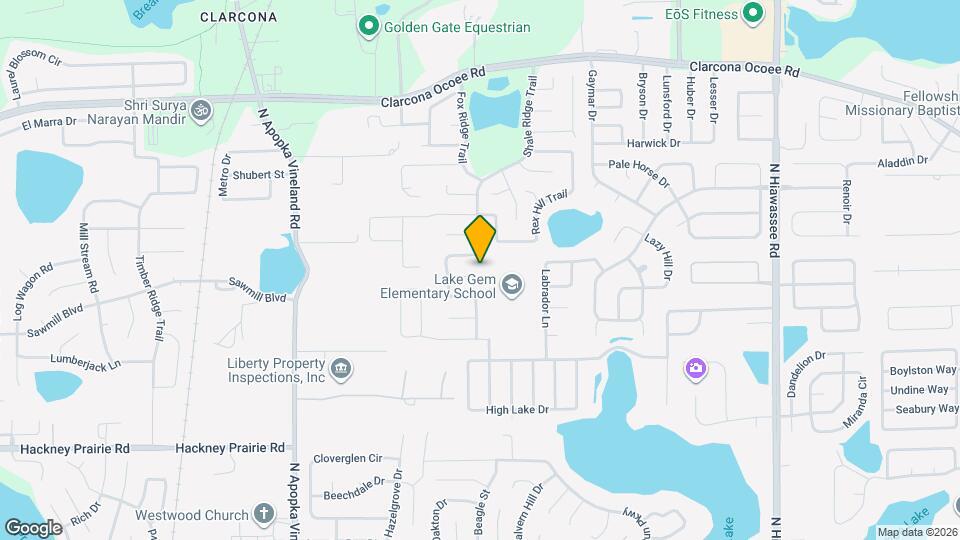 7711 Dryden Way Map and Location Details