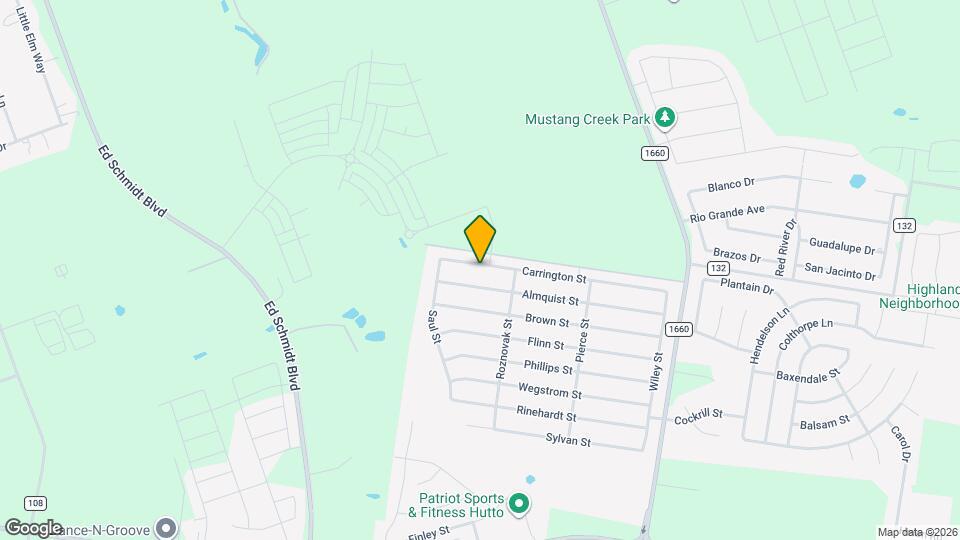 503 Carrington St Map and Location Details