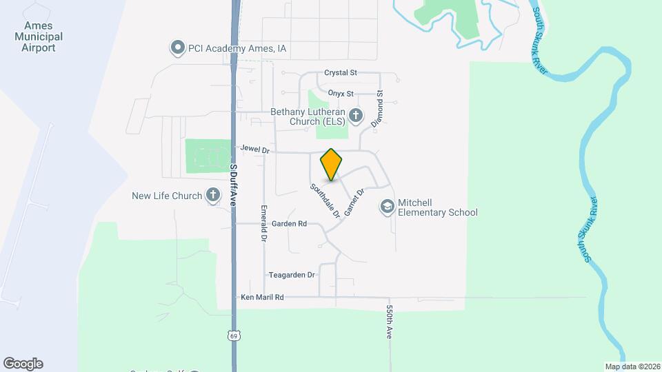 542 Meadow Ct Map and Location Details