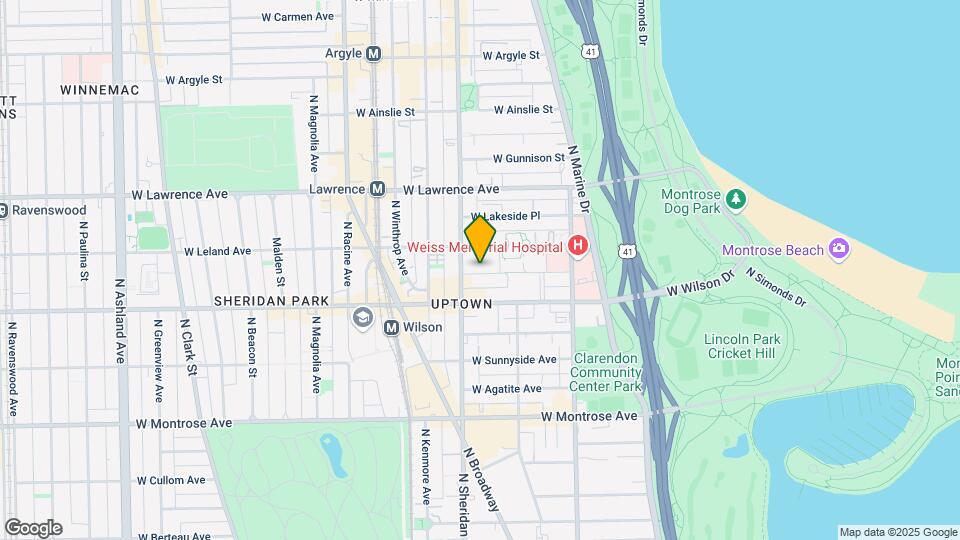 930 W Eastwood Ave, Unit #701 Map and Location Details