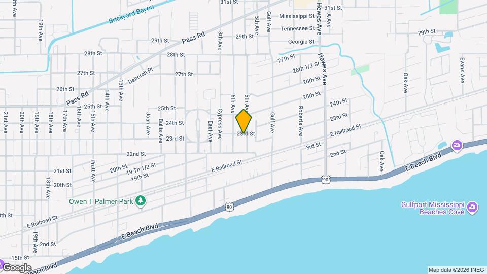 2233 5th Ave Map and Location Details