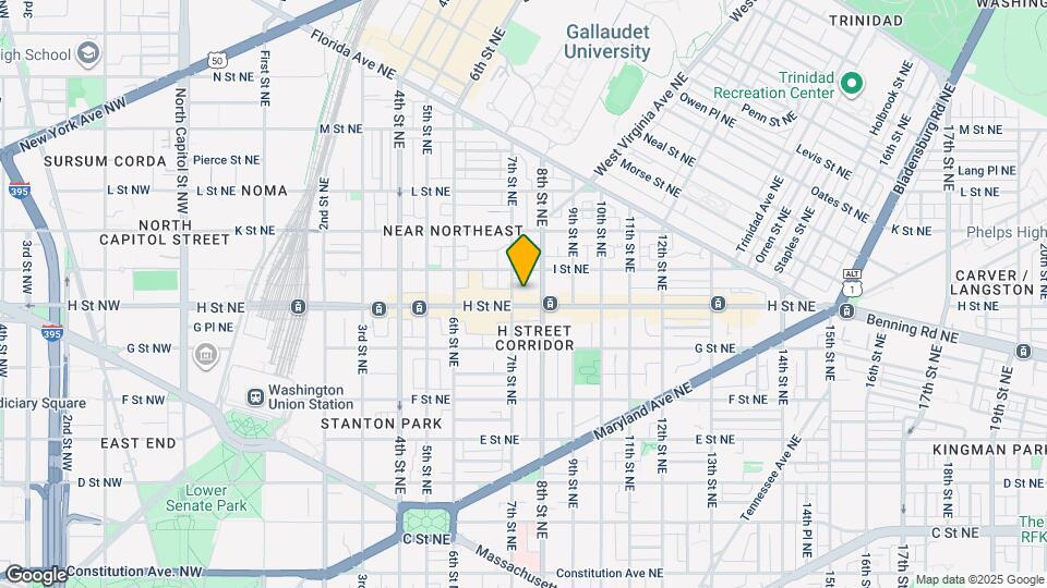 803 7th St NE, Unit 4 Map and Location Details