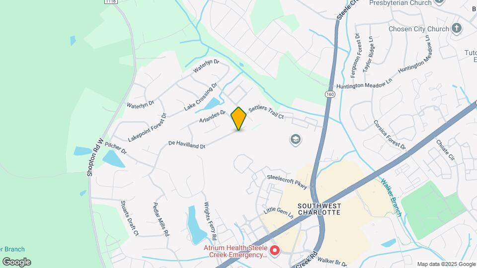 15123 De Havilland Dr Mapa y Detalles de la Ubicación