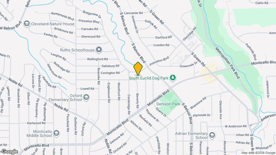 3967 Northampton Rd Map and Location Details