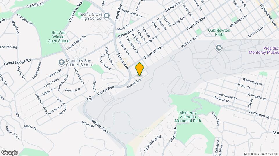 340 Bishop Ave Map and Location Details