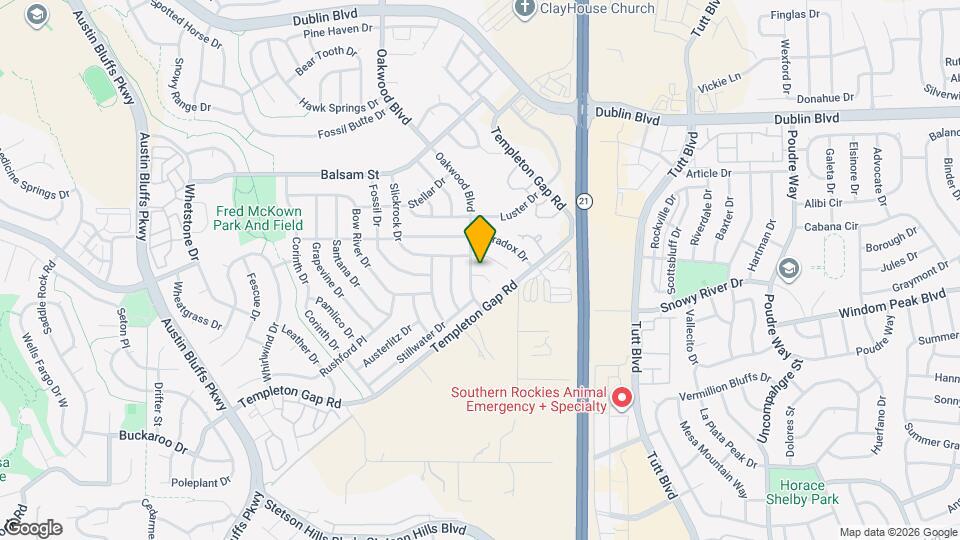 5330 Tupper Ct Map and Location Details