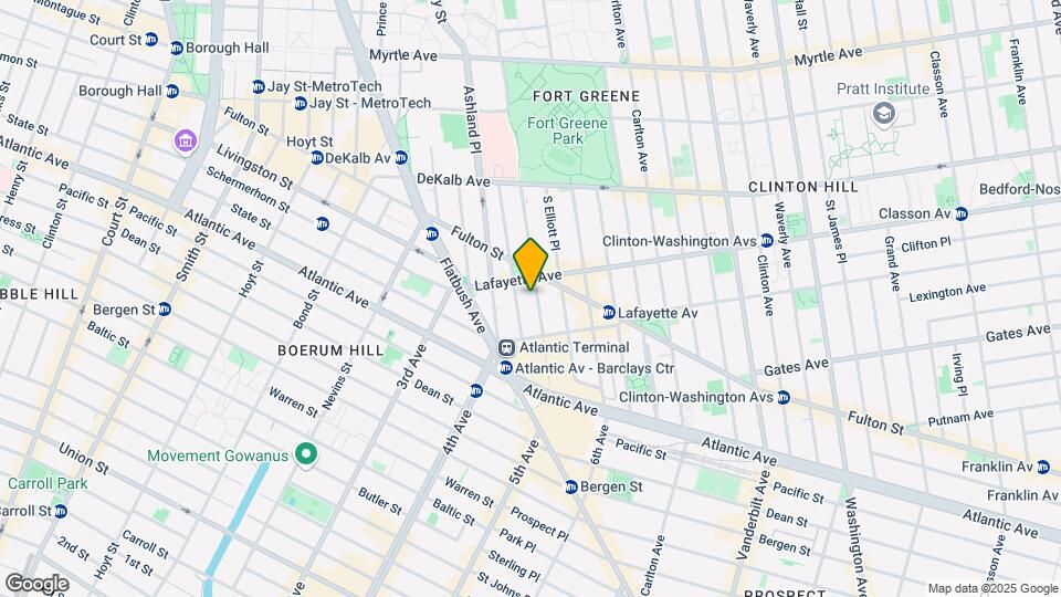 104 Fort Greene Pl Map and Location Details
