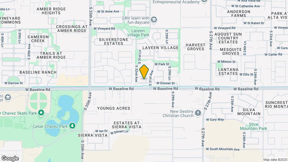 3112 West Donner Dr Mapa y Detalles de la Ubicación