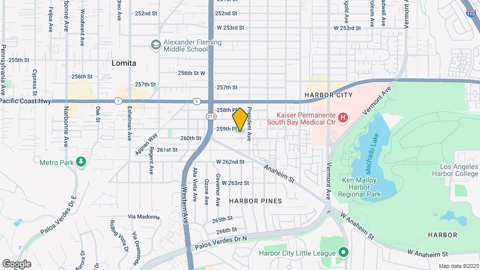 1623 260th St Mapa y Detalles de la Ubicación
