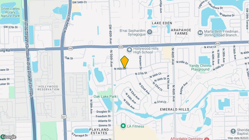 3740 N 53rd Ave Map and Location Details