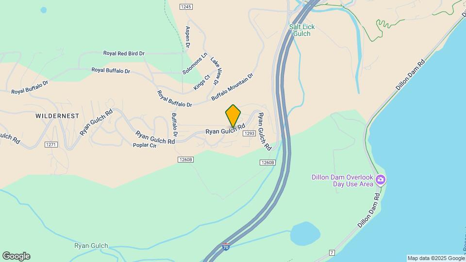 2510 Ryan Gulch Rd Map and Location Details