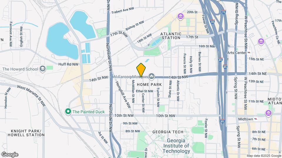 484 14th St NW Map and Location Details